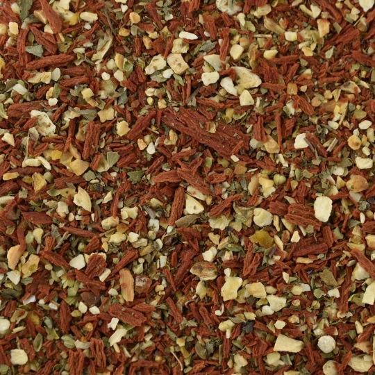 Помідори в'ялені з часником та базиліком органічні - на вагу