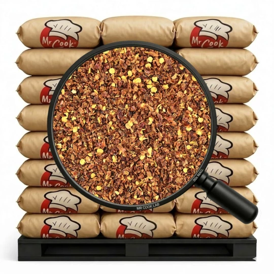 Перець чилі Халапеньо червоний крупа 1-3 мм - на вагу