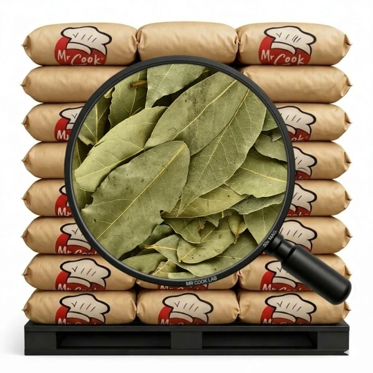 Листя лаврове сушене напів відбірне - на вагу