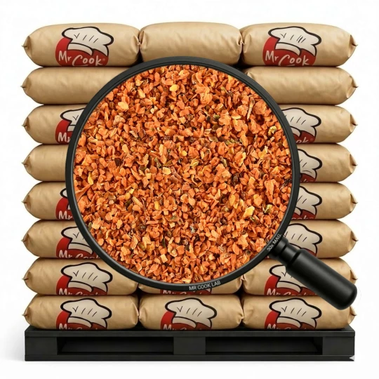 Морква сушена подрібнена 1-4 мм