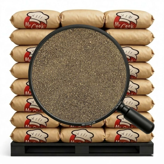 Чорний мелений перець нізька ціна Basic Line - на вагу