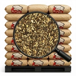 Любисток корінь сушений крупа - на вагу