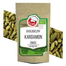 Екологічний зелений кардамон цілий